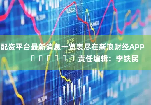 配资平台最新消息一览表尽在新浪财经APP            						责任编辑：李铁民